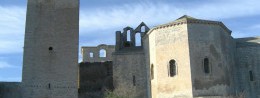 Abbey of Montmajour in France, resort of Arles