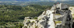 Le Baux de Provence in France, resort of Arles