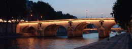 Pont Marie Bridge in France, Paris resort