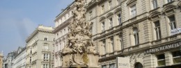 Plague Column (Plague Column) in Vienna, Austria
