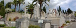 Grand Jasse Cemetery in France, Cannes resort
