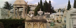 Cemetery of the Monastery de Cimiez in France, Nice resort