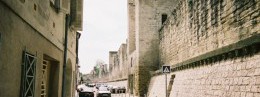 City walls in France, Avignon resort