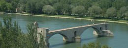 St. Benedict Bridge in France, Avignon resort