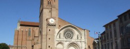 Cathedral of Saint Etienne in France, resort of Toulouse