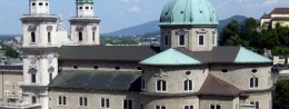 Cathedral in Austria, Salzburg resort