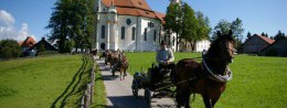 Wies Pilgrimage Church in Germany