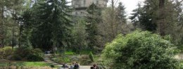 Botanical Garden in France, resort of Strasbourg