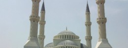Mosque Al-Farouk Omar ibn Al-Khattab in the UAE, Dubai resort
