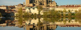 Historical part of the city of Salamanca in Spain, resort of Salamanca