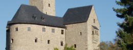 Falkenberg Fortress in Germany, Bavaria resort