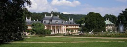 Pillnitz palace in Germany, resort Bavaria