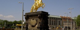 Golden Horseman in Germany, Dresden spa
