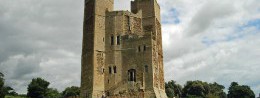 Orford Castle in Great Britain
