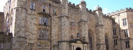 Durham Castle in Great Britain