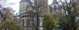 St. Kunibert's Church in Germany, resort of Cologne