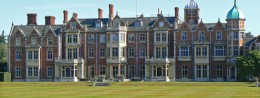 Sandringham Palace in the UK