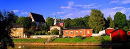 Old town in Finland, Porvoo resort