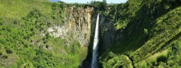 Sipiso Piso Falls in Indonesia, Sumatra Resort