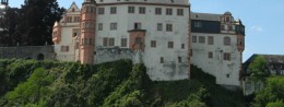 Chateau Weilburg castle in Germany, resort of Baden