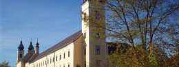 Benedictine monastery Lambach in Austria, Upper Austria resort