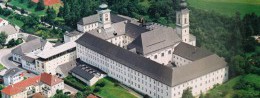 Cistercian monastery Schlierbach in Austria, Upper Austria health resort