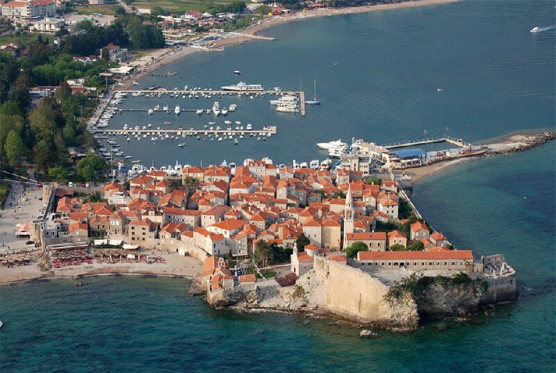 Geography and climate in Budva