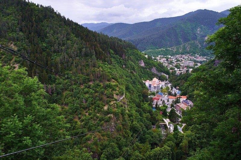 Geography and climate in Borjomi