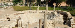 Amphitheater in Egypt, Alexandria resort