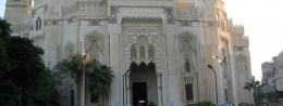 Abu El-Abbas Mosque in Egypt, Alexandria resort