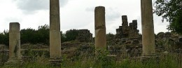 Ruins of the city of Aphrodisias in Turkey, Aegean coast resort