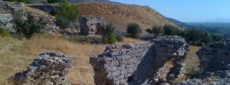 Ruins of Priene in Turkey, Aegean coast resort