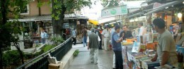 Book market”Sahaflar Charshysy” in Turkey, Istanbul resort