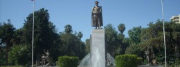 Ataturk statue in Turkey, Adana resort