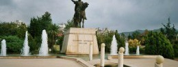 Monument to Sultan Aladdin Keykubat in Turkey, Alanya resort