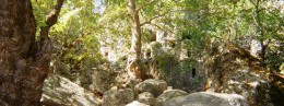 Ruins of Pinara in Turkey, Xanthos Valley Resort