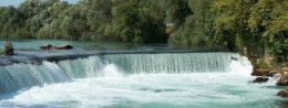 Manavgat Waterfall in Turkey, Side resort