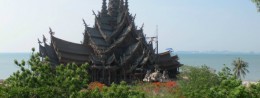 Temple of Truth in Thailand, Pattaya Resort