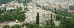 Areopagus in Greece, resort of Athens