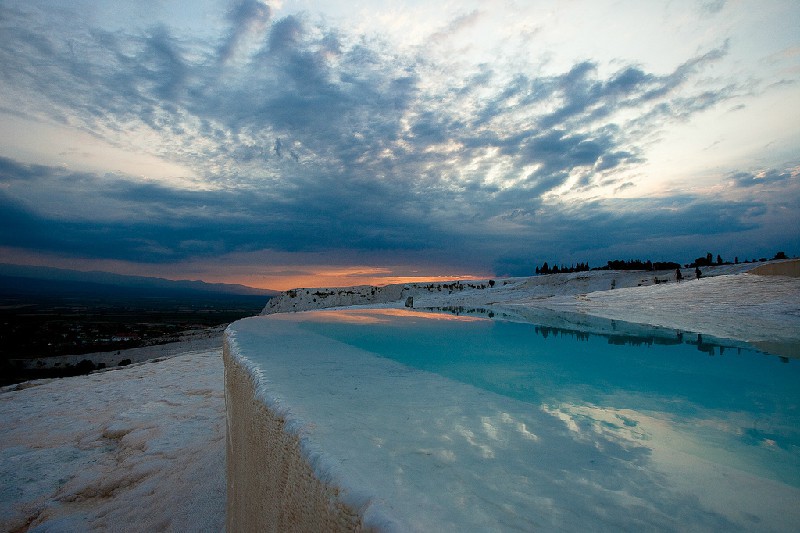 Geography and climate in Pamukkale